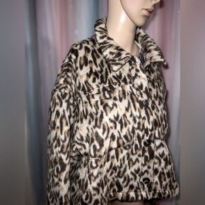 Leopard jacket large